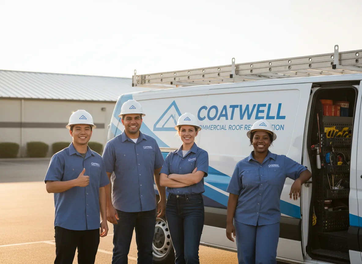 Commercial roof coating company in Visalia, CA